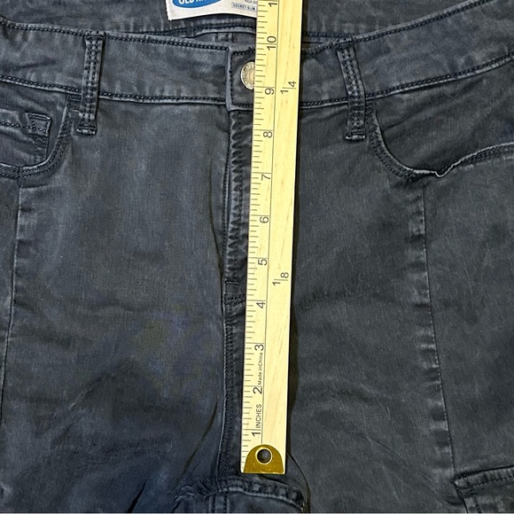 Old Navy Rockstar Super Skinny High Rise Secret-Slim Pockets Cargo Pants 12P - Picture 8 of 14